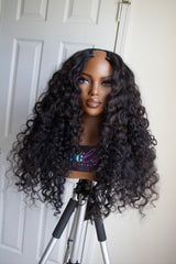 Custom U-Part Wig | Raw Indian Curly