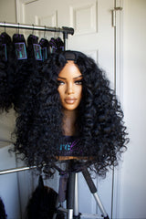 Custom U-Part Wig | Raw Indian Curly